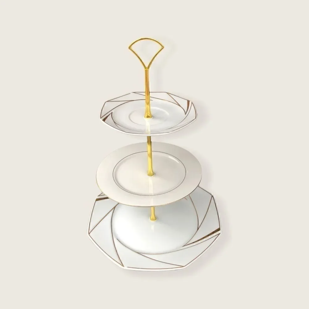 Tea Tier/ Dessert and Cheese Tray/ Jewelry Holder - Picture 3 of 8